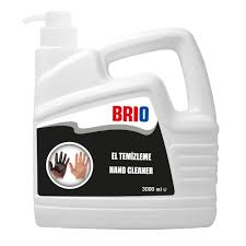 EL TEMIZLEME KREMI POMPALI 3 LT BRIO